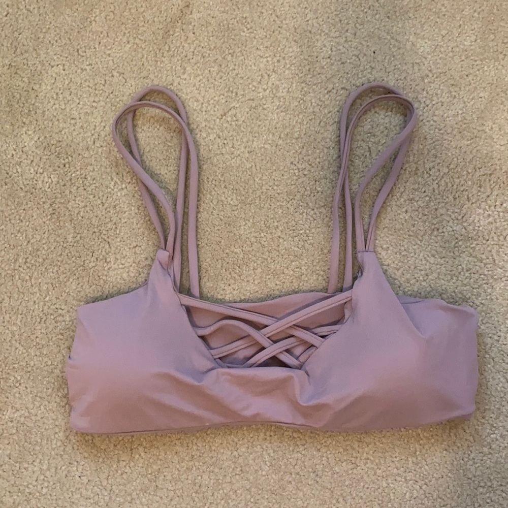 Purple Bikini Top